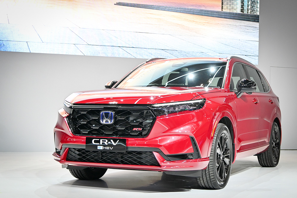 【ＧＩＩＡＳ広告特集】　新型ＣＲ―Ｖを発表 　参考出展にＥＶ３台　ホンダ