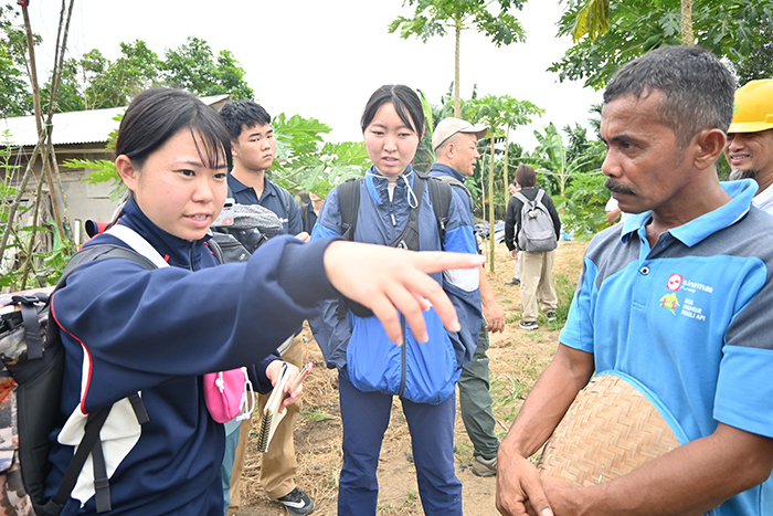 【森と生きる 筑波大、坂戸高　（３）】地域住民の生計支援 焼き畑や密猟防止で