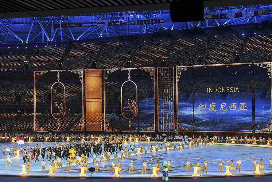アジア競技大会、杭州で開幕　「目標はトップ10入り」　大統領　