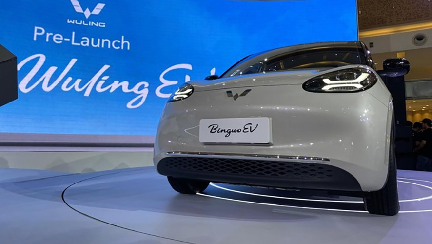 受注1000台、価格は未発表　小型ＥＶ「ビンゴ」　ウーリン