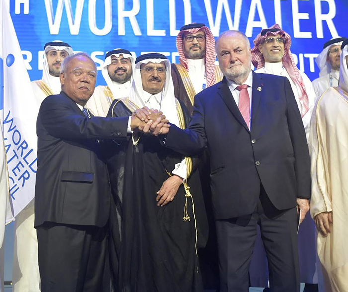 課題解決に各国が協力を　水フォーラム閉幕　バスキ氏、開催国として訴え