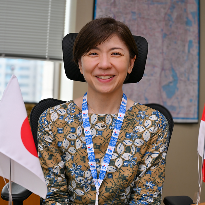 信頼を深める 日本が生き抜くため　竹田幸子所長　 ＪＩＣＡインドネシア事務所  