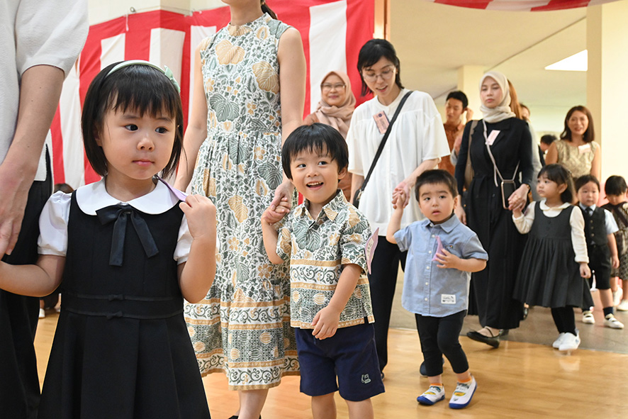 50人が入園、計131人に　昨年より10人増　ジャカルタ日本人学校幼稚部