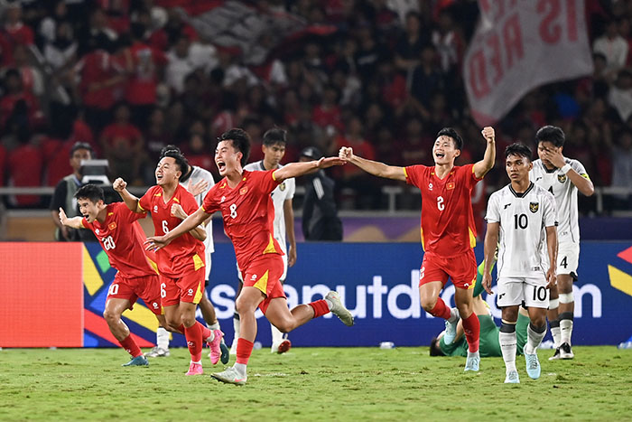 インドネシア代表、再び優勝逃す　ＡＦＦ Ｕ―23   選手権