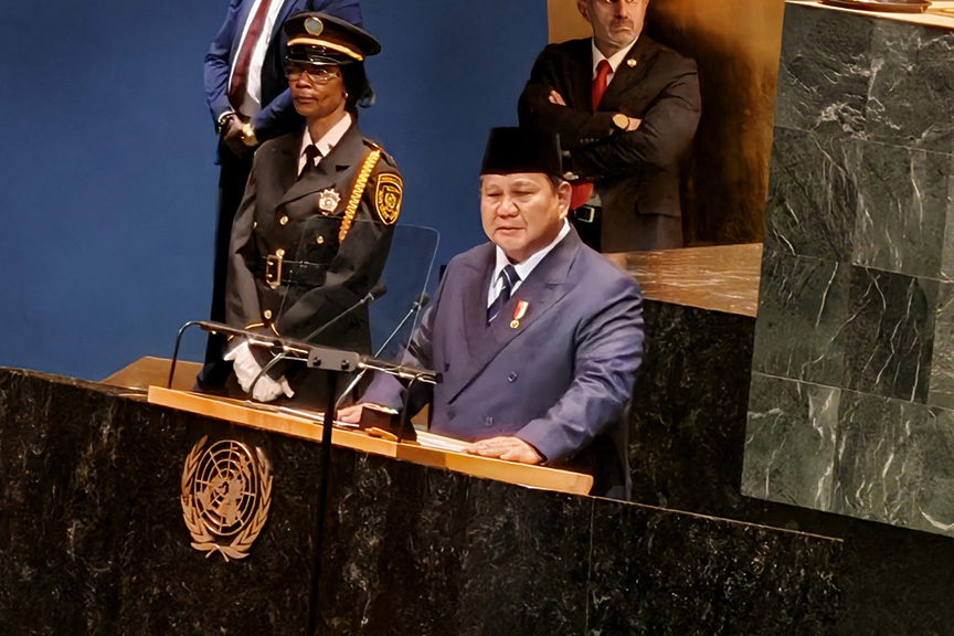 国連総会で大統領が初演説　外交上の優先度を自ら示す