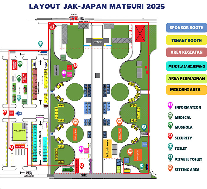 【ジャカルタ日本祭り特集　2025】音楽・スポーツ・文化体験が勢ぞろい　“日本を旅する”エリアで広がる楽しみ