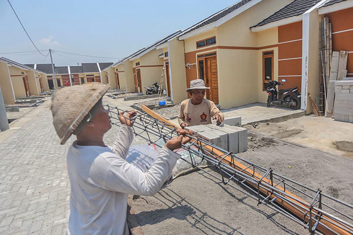 ▼補助住宅の建設進む