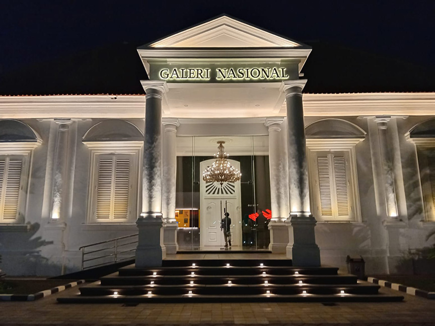 モナスの向こう側の芸術拠点　ギャラリ・ナショナル・インドネシア