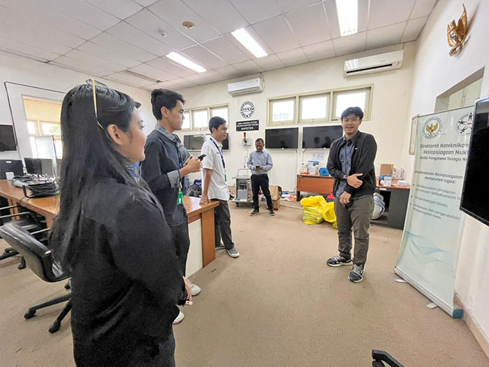 ▼原子力規制庁、学生向け研修実施