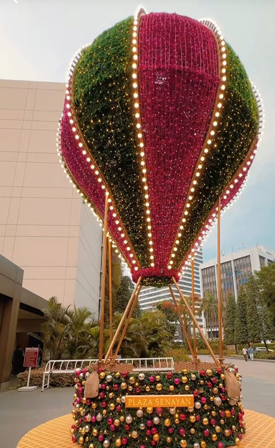 ▼プラザ・スナヤンのクリスマス