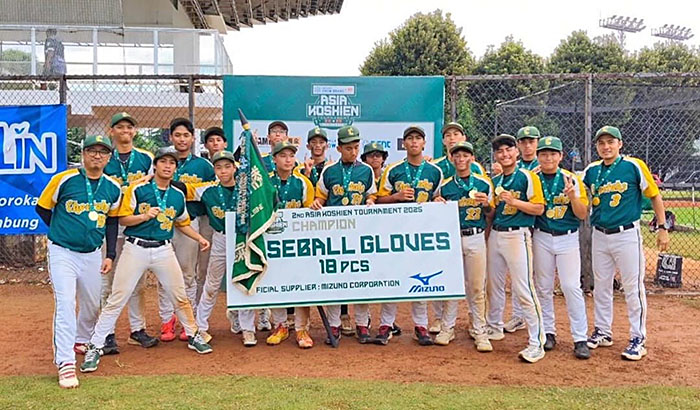 アジア甲子園閉幕　チーターズが連覇