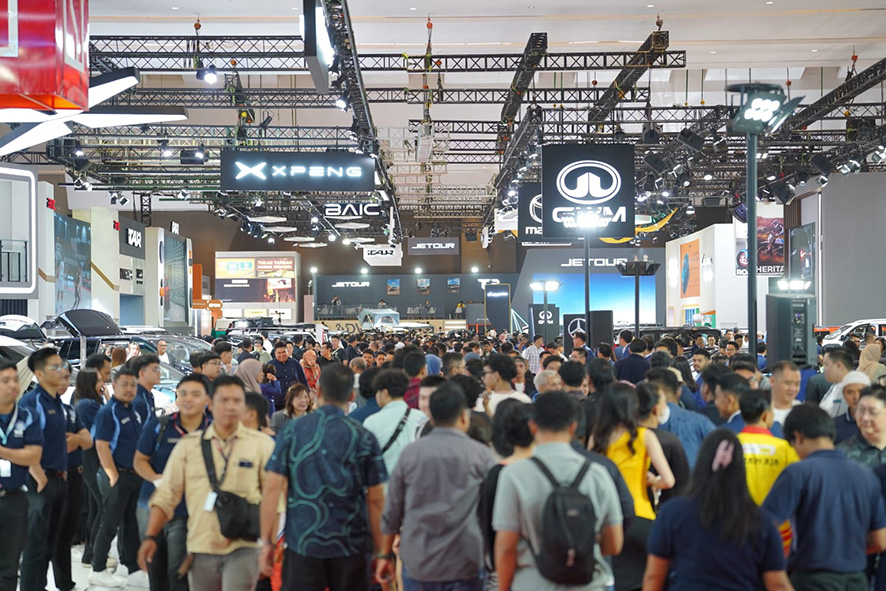 ＩＩＭＳ来場者58万人超　取引総額8.7兆ルピア記録